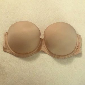 PINK Victoria’s Secret Strapless Bra 32DD